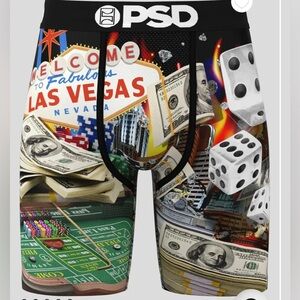 PSD Vegas Money Hot Table Graphic Boxer Briefs